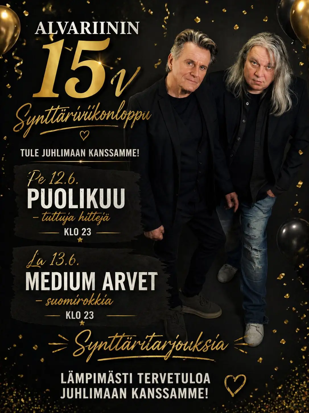 Alvariinin 15v Synttärit! 🎉
