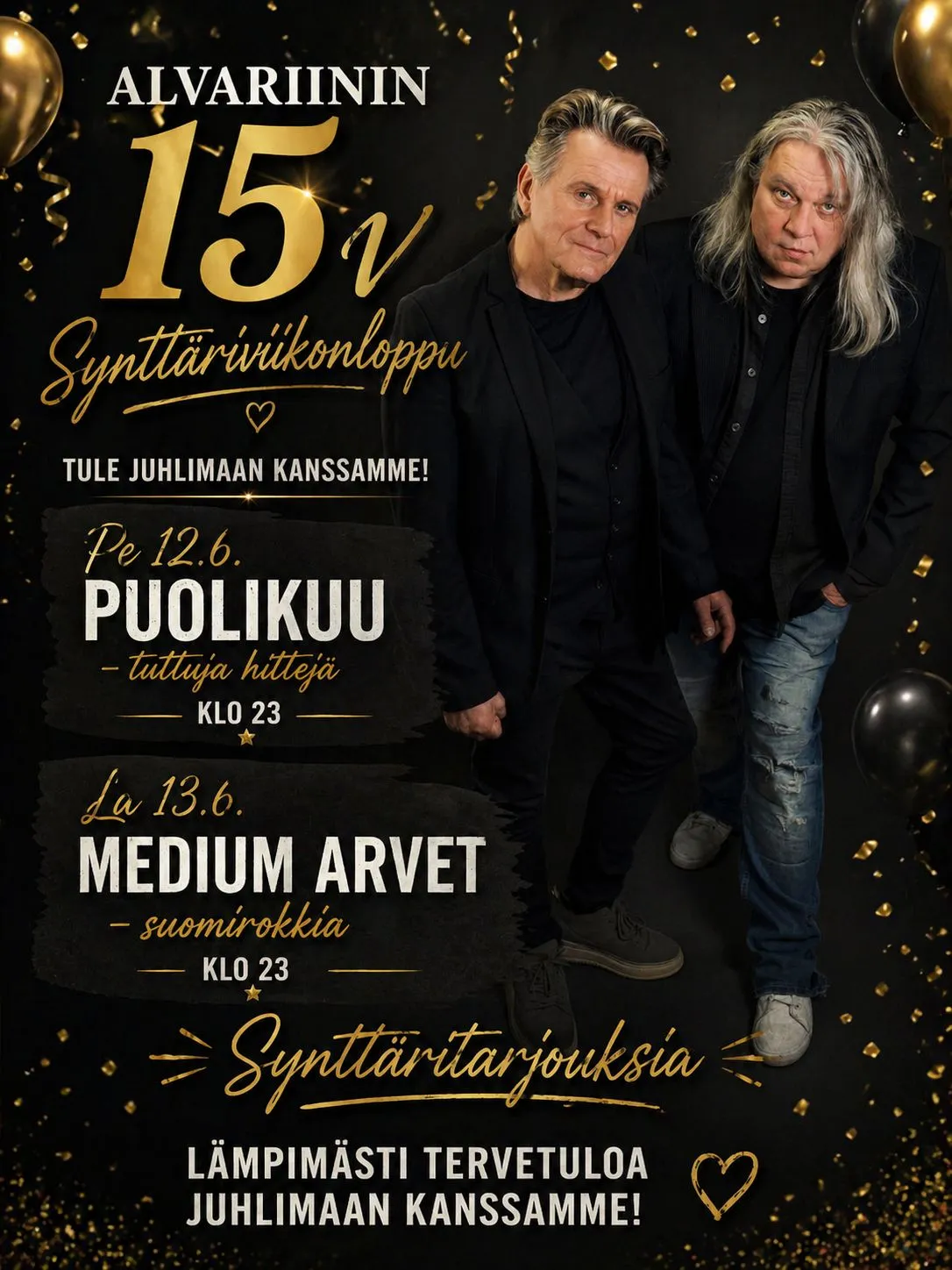 Alvariinin 15v Synttärit! 🎉