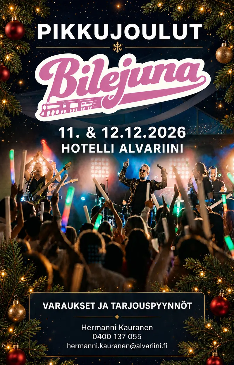 Bilejunapikkujoulut!