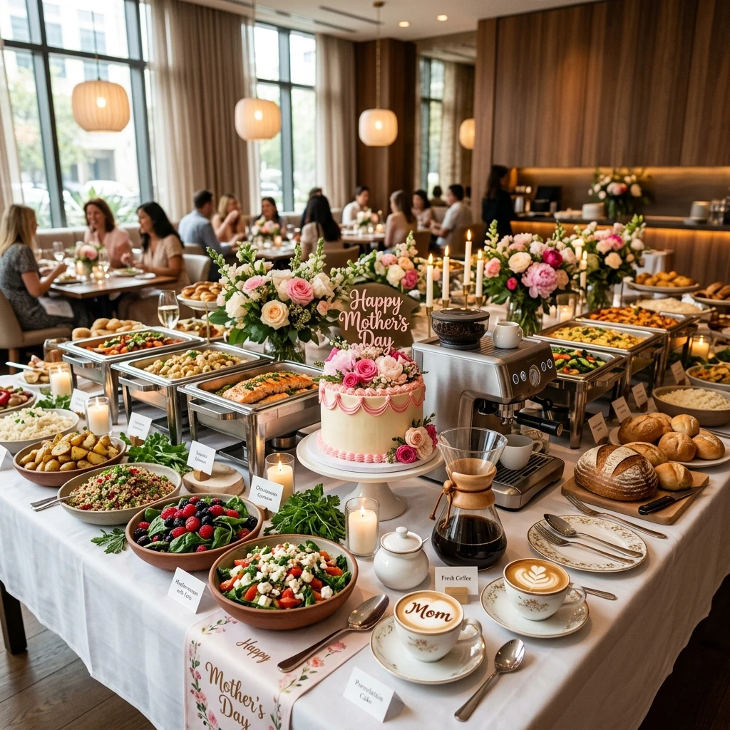 Äitienpäivälounas